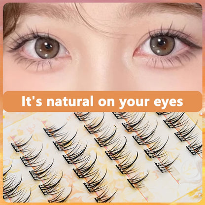 [Shipped from Thailand] Glue-free lower lashes Pussycat lower lashes create natural and sweet eyes. Eyelash extensions last for 24 hours without