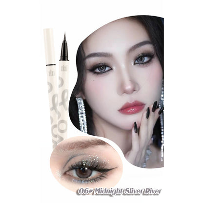 xixi Diamond Eyeliner Waterproof and Sweatproof Eyeshadow Eyeshadow Brightening Color Pen Stage