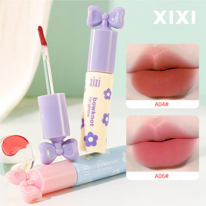 xixi Manta Velvet Mist Lip Glaze has a light, natural texture and a delicate matte finish. It is easy to use for students to show their color.