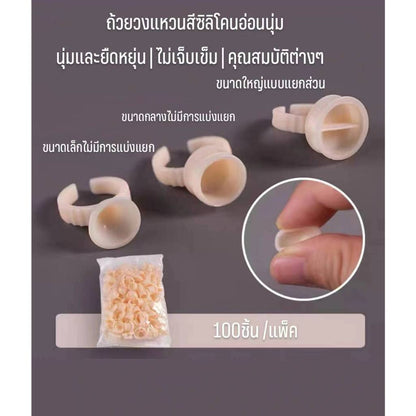 โฟมทำความสะอาดขนตา มูสโฟมทำความสะอาดขนตา กลิ่นหอม 60ML โฟมล้างขนตา เคลียขนตา ทำความสะอาดขนตา อุปกรณ์ต่อขนตา