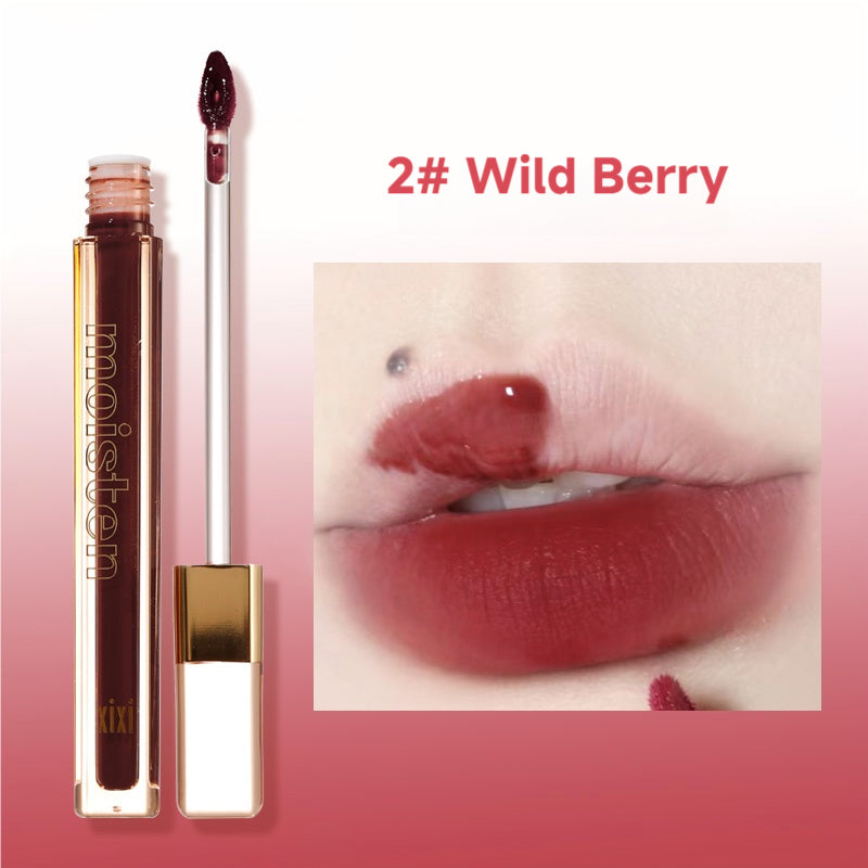 Xixi Water Mist Lip Glaze Women's Lip Mud Lip GLOSS Matte Not easy to stain and change color Affordable students autumn and winter