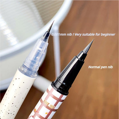 xixi 0.001mm ultra-fine tip eyeliner waterproof and long-lasting party student novice does not smudge and fade away official